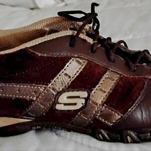 Women's Skechers Casual sneakers size 6.5 Brown Metallic